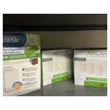 3 Air Filters for Humidifier - One Dented