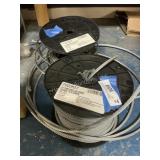 2 Rolls 1/4" Galvanized Cable