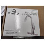 Home2O single handle faucet stainless steel