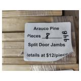 Arauco pine split door jambs 8 pcs