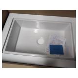 Elkay 30in fireclay farmhouse sink white