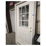 36x80 LH Exterior door with lite panel