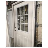 36x80 RH exterior door with lite panel