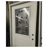 36x80 LH Exterior door with lite panel