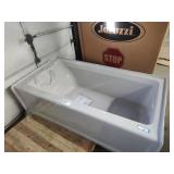 Jacuzzi 60x30 acrylic tub platinum grey