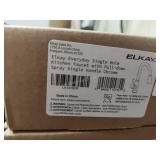Elkay single handle kitchen faucet chrome