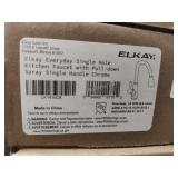 Elkay single handle kitchen faucet chrome