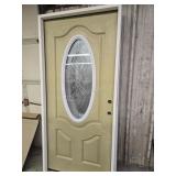 36x80 LH door with oval deco