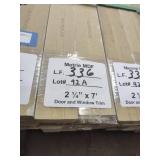 Metrie MDF door and window trim 336LF