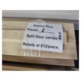 Arauco pine split door jambs 8 pcs