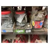 Assortment of nuts and bolts