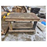Rolling work bench, 32x48x30