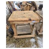 Rolling work bench, 31x31x32