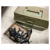 2 Items - Tackle Box & Reels