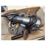 Angle grinder and wheels