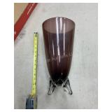 Amethyst Art Glass vase