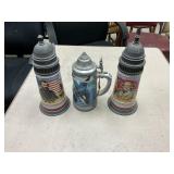 3 Steins
