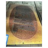 Gehl implement sign, 16x25in