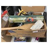 Games, pennants and other items