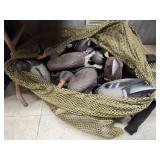 Bag of duck decoys