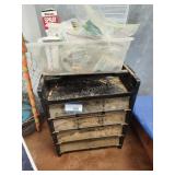 Organizer with wood plugs and other