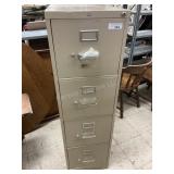 Filing cabinet, 15x27x52 inches