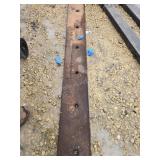 Plow wear bar. 6ft