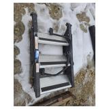 Camper steps and handle