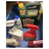 Cleaning supplies and insect control