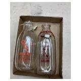 2 Milk bottles
