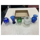 Colored glassware