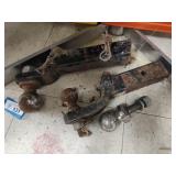 2 receiver hitches and ball