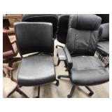 2 office chairs