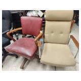 2 office chairs