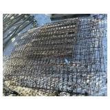 Metal panels, approximately 4x5 and 6 ft