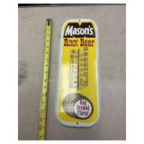 Mason Root Beer thermometer