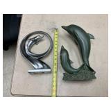 Bronze Dolphin and Risen cast Dolphin