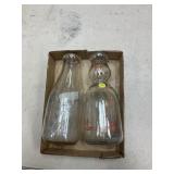 2 Milk bottles