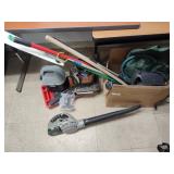 Blower and assorted items