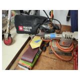 Belt sander and orbital sander