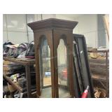 China cabinet, 11x20x72 in