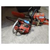 2 chainsaws both turn over have compression