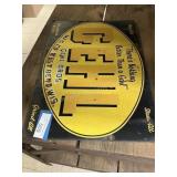 Gehl implement sign, 14x20 in