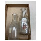 2 Milk bottles