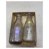 2 Milk bottles