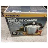 Pressure cooker and canner