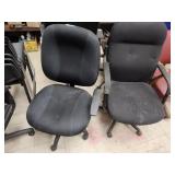 2 office chairs