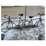 2 bicycles Trek and Raleigh