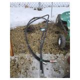 2 hydraulic hoses