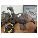 Articulated neck turkey decoy